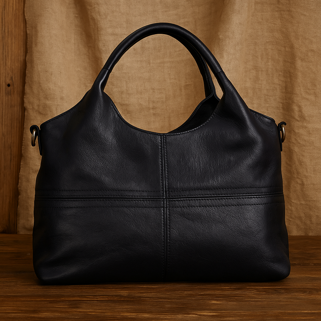 エレガントな本革レディースクロスボディショルダーバッグ