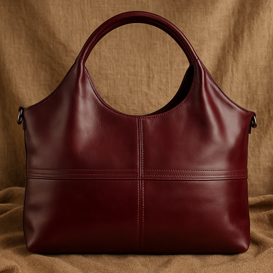 エレガントな本革レディースクロスボディショルダーバッグ