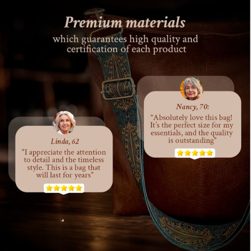 チェルシーのヴィンテージチャーム｜レザーショルダーバッグ