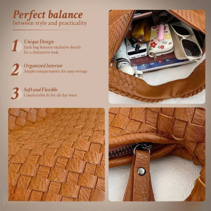 編み込みホーボーバッグ - ジュニーのタイムレススタイル