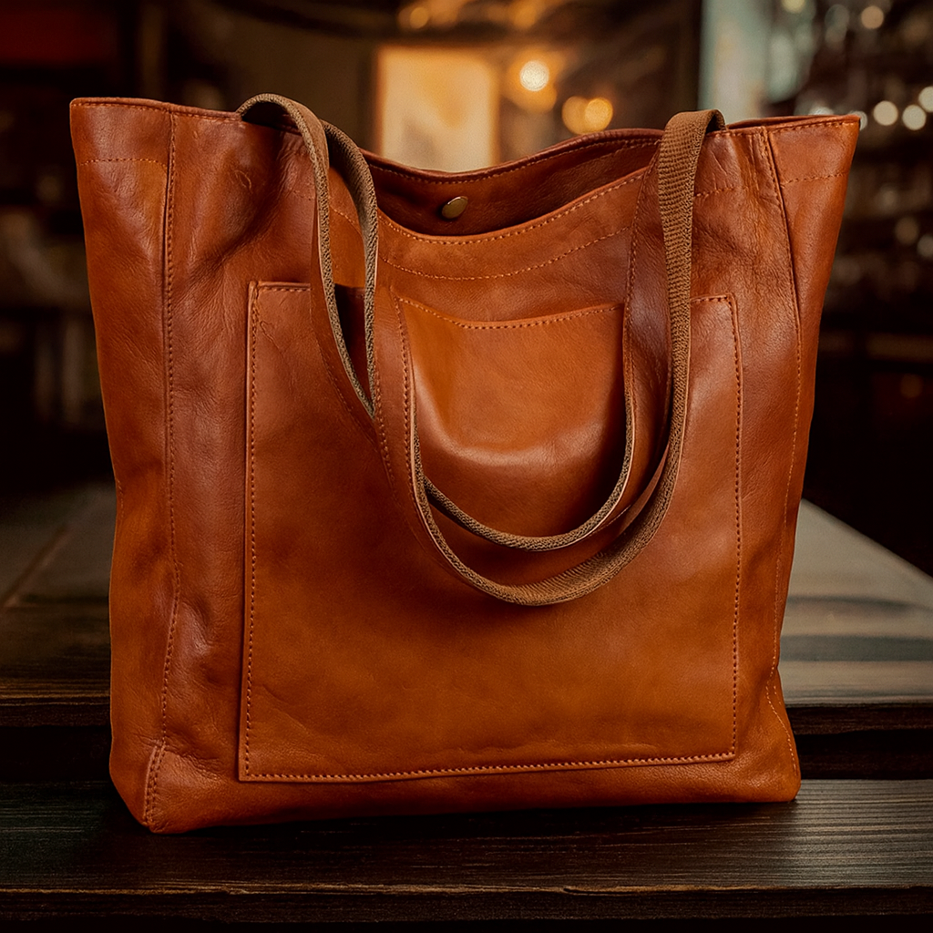 ロレーナのモダンシック | スタイリッシュなレザーバッグ