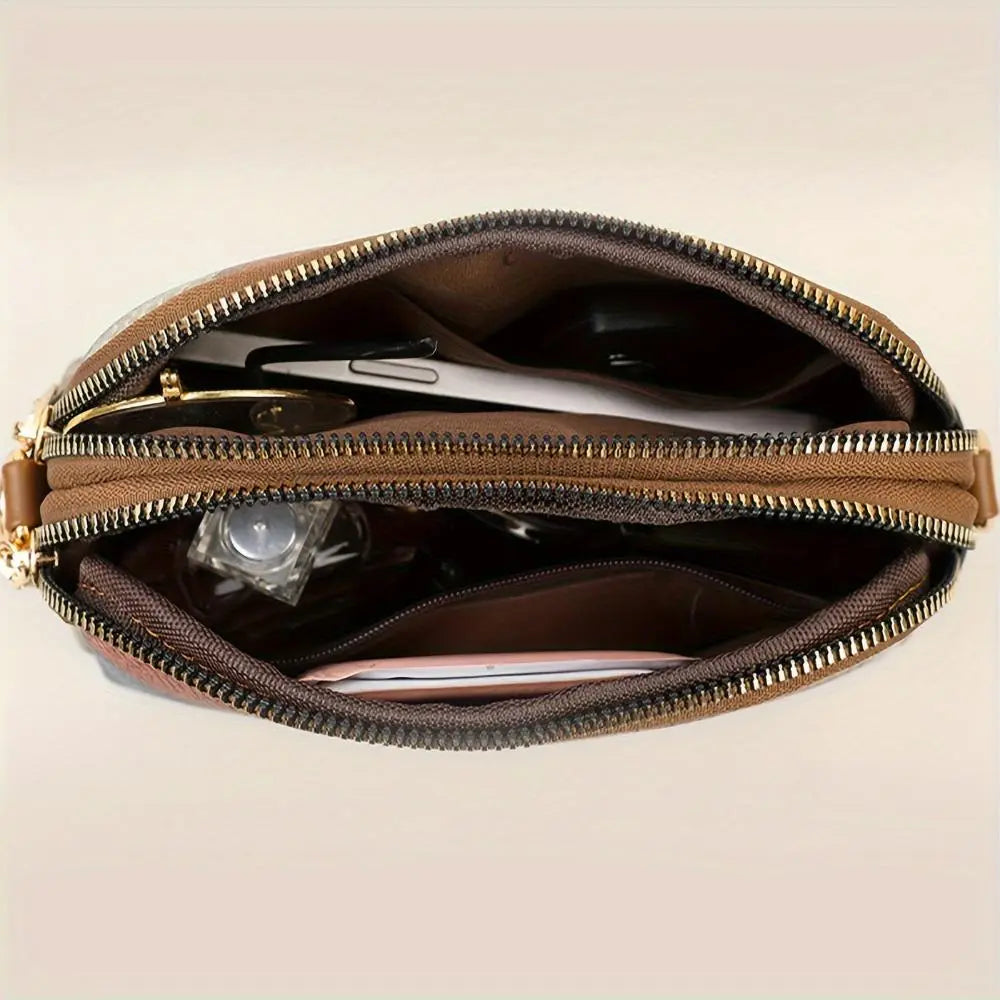 ルナ パッチワーク ミニ クロスボディバッグ